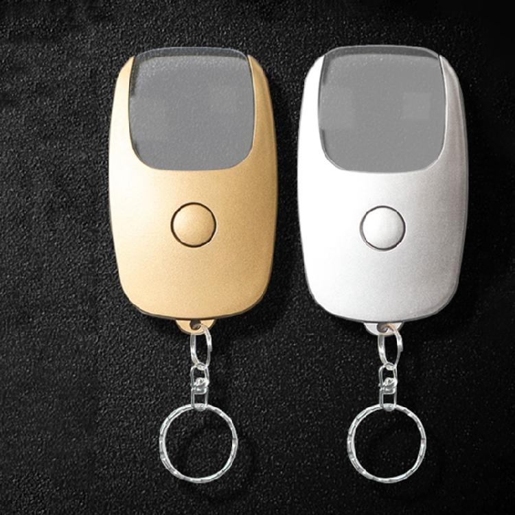 Keychain Magnifier with LED Light USB Rechargeable Magnifying Glass for Newspaper Reading Magnifying Lens Eye Loupe