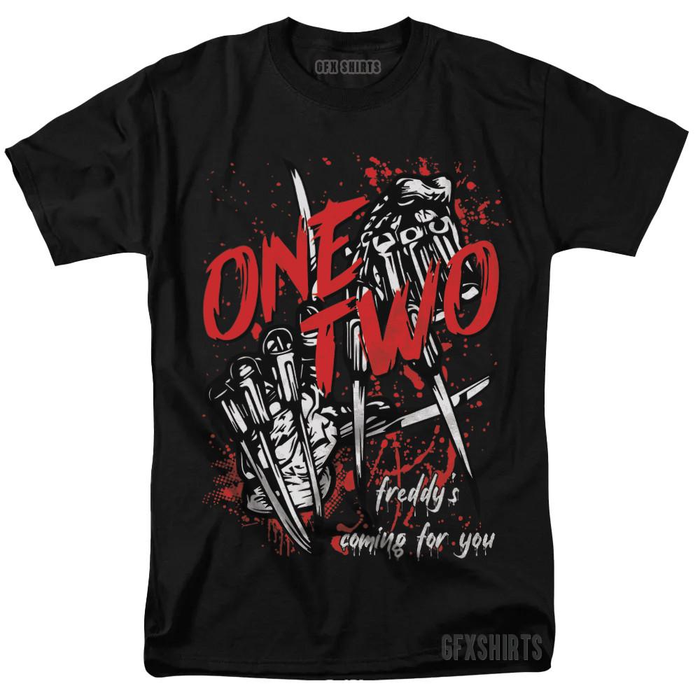 Фредди Крюгер Кошмар на улице Вязов ЛА Кино Графический дизайн Футболка Унисекс Футболка XXXXL 1990₽