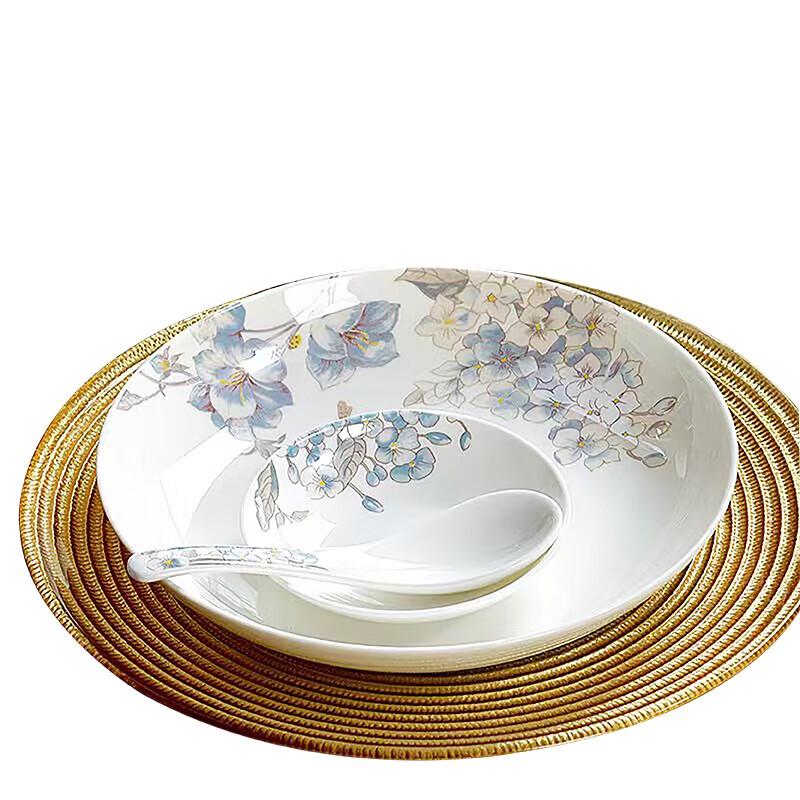 Northern Scenery Bone China Dinnerware Set