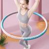 Cercuri sportive Tub pentru instrumente de fitness pentru gimnastică, din oțel inoxidabil, spumă elastică îngroșată, detașabilă, prietenoasă cu pielea, slăbire, cerc Hoola