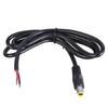Flexible DC7.9x5.5mm Power Pigtail Cable DC7909 7.9x5.5mm Male Connectors to Open Wire Cable for Solar Power Systems
