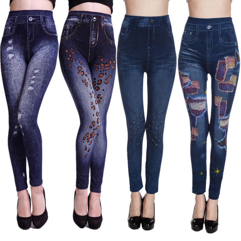 calça jeans feminina com elastico no tornozelo