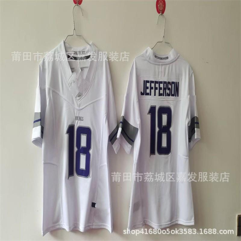 Youth NFL Team Football Jersey Cotton Sportswear Boys Fall Rugby Style