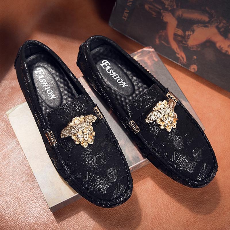 Mens Dress Leather Fashion Handmade Brand Wedding Luxury Driving Party Loafers Boat Designer Flats Oxford Big Size Shoes for Men