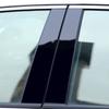 6PCS Car Window Trim Covers For Genesis GV60 Accessories JW1 2021~2025 2022 2023 2024 B C Column Pillar Black Film Sticker Tools