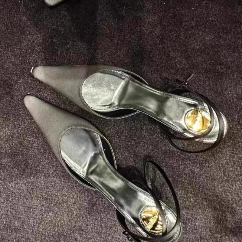 Crystal Pointed Toe High Heels Shoes Women Sandals Designer Sexy Party Shoes Summer 2025 New Brand Dress Mujer Pumps Woman Shoes