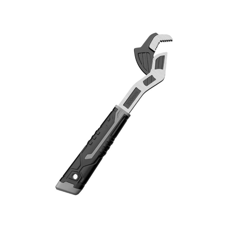 Adjustable Wrench Professional Shifters Spanner Wide Jaw Tool with Wide Calibers Opening for Household