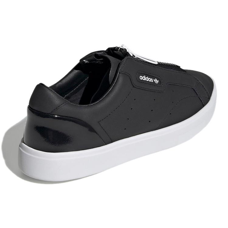 (WMNS) adidas originals Sleek Zip 'Black White' Women's EF0695