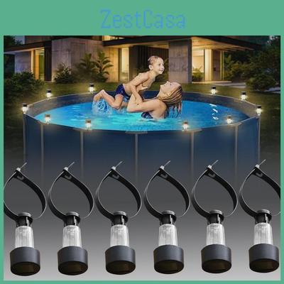 Buiten Solar Zwembadlamp Met Waterdichte Ip44 Voor Tuindecoratie