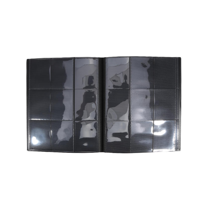 1PC Trading Card Collector Holder 4/9/12-Pocket Binder Portable Storage Case Suitable for Game Cards Baseball Football Cards