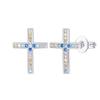 925 Silver Charms Cross Bible Heart Zircon Earrings Beads Pendant Bracelets Necklaces Womens DIY Jewelry Gift