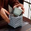 Chinese Style Tea Set Storage Bag Embroidered Multi-functional Teapot Cloth Pouch Portable Thickened Teacup Drawstring Bags