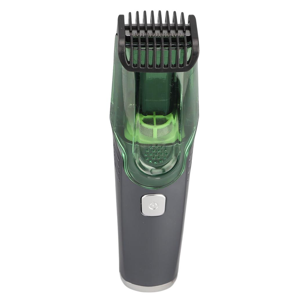 Electric Beard Clipper 2 Gears IPX6 Waterproof USB Rechargeable Hair Grooming Trimmer with LED