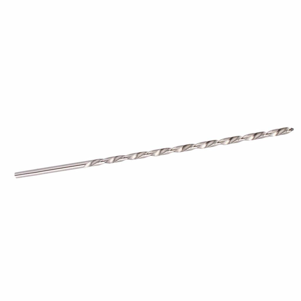 2 Stück Spiralbohrer Extra Lang 200mm Verlängert Gerader Schaft HSS Spiralbohrer 4mm