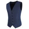 Men S Korean Style Slim Fit Suit Vest Big Size 5xl