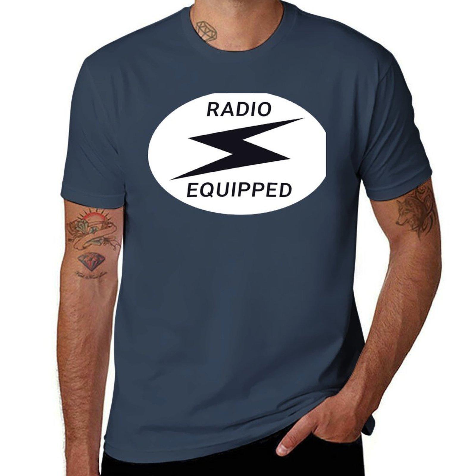 Radio Equipped TShirt Festive Simple TShirt S