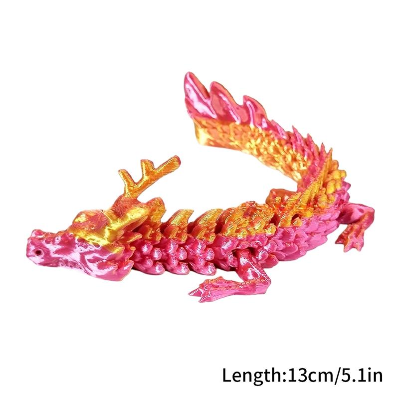 3D Printed Dragon Desk Accessorie Office Accessorie 3D Printed Snake Octopus Ornament Birthday Holiday Gifts Room Decor