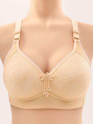 New Plus-size Chest-lifting, Side-cinching and Anti-sagging Bra, Close-fitting Bra
