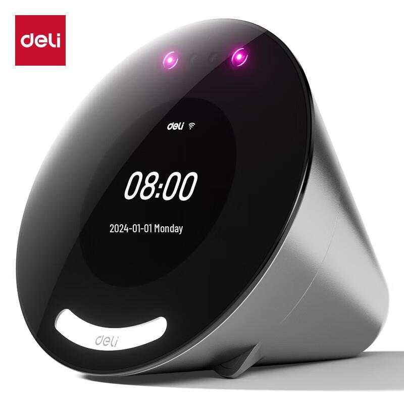 Deli D65C Smart Facial Recognition Time Clock CN plug (adapter included)