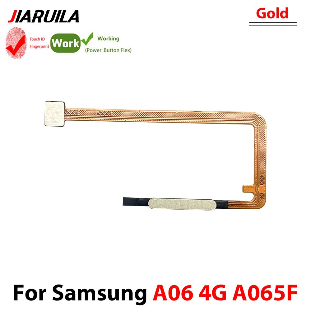 Home Side Power Button Touch ID fingerprint Finger Sensor Scanner Flex Cable For Samsung A16 1G A17 A17 1G A171F