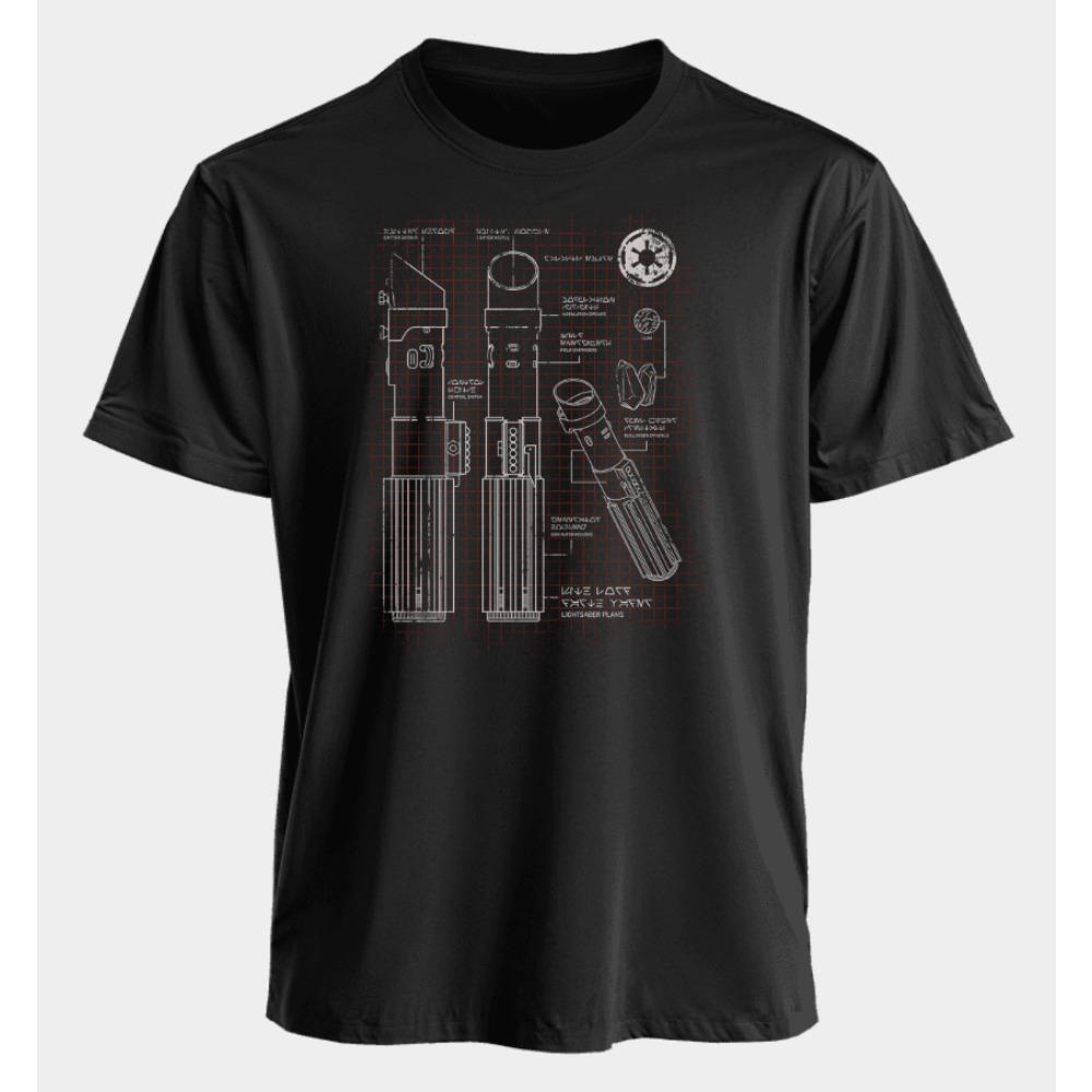 Star Wars Peripheral Print Mens and Womens Crew Neck Tshirt 2025 American Summer Sports Loose and Comfortable Short Sleeves
