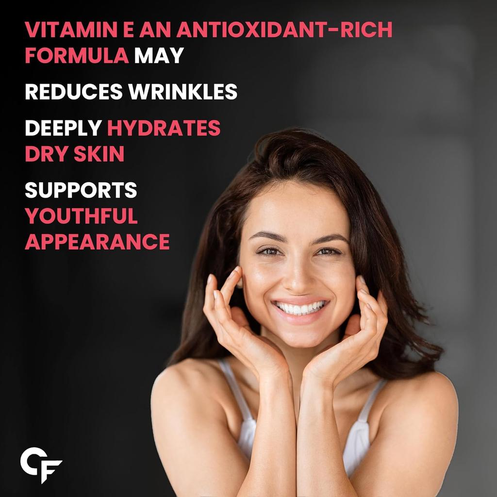 Carbamide Forte Vitamin E Oil For Face And Hair 15000 IU Pharma Grade Tested Purity Daily Skin Hair Care 30 ml