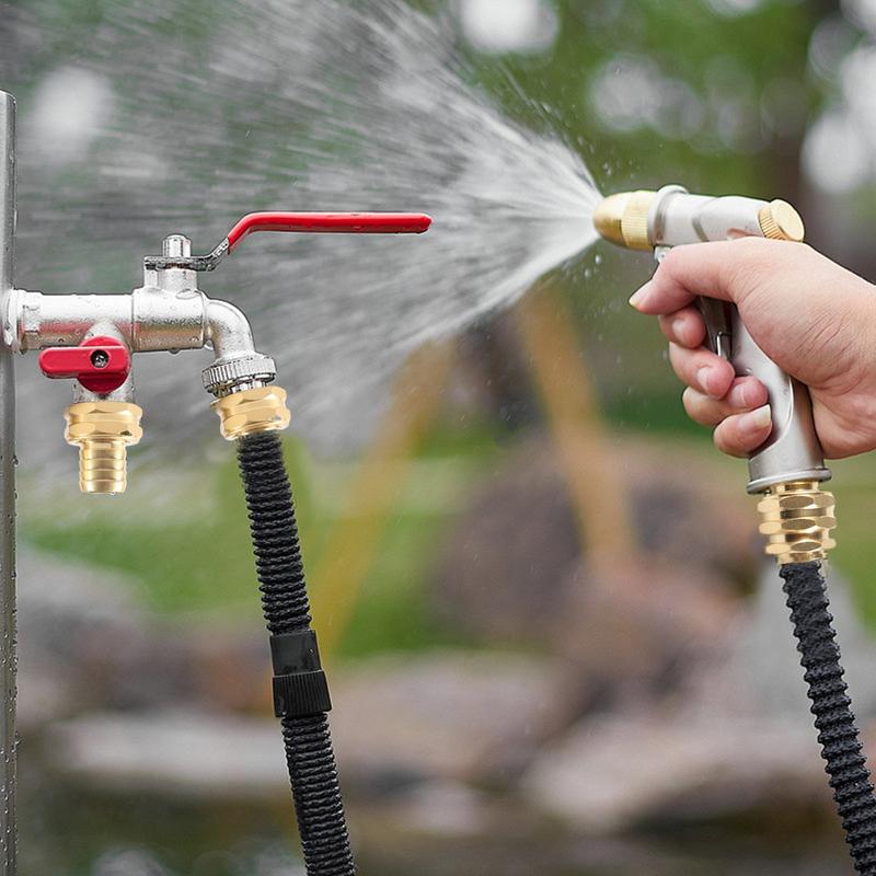Water Hose Repair Kit Quick Connect Leakproof Fittings Garden Water Hose Pipe Connector For Outdoor Lawn Yard Irrigation