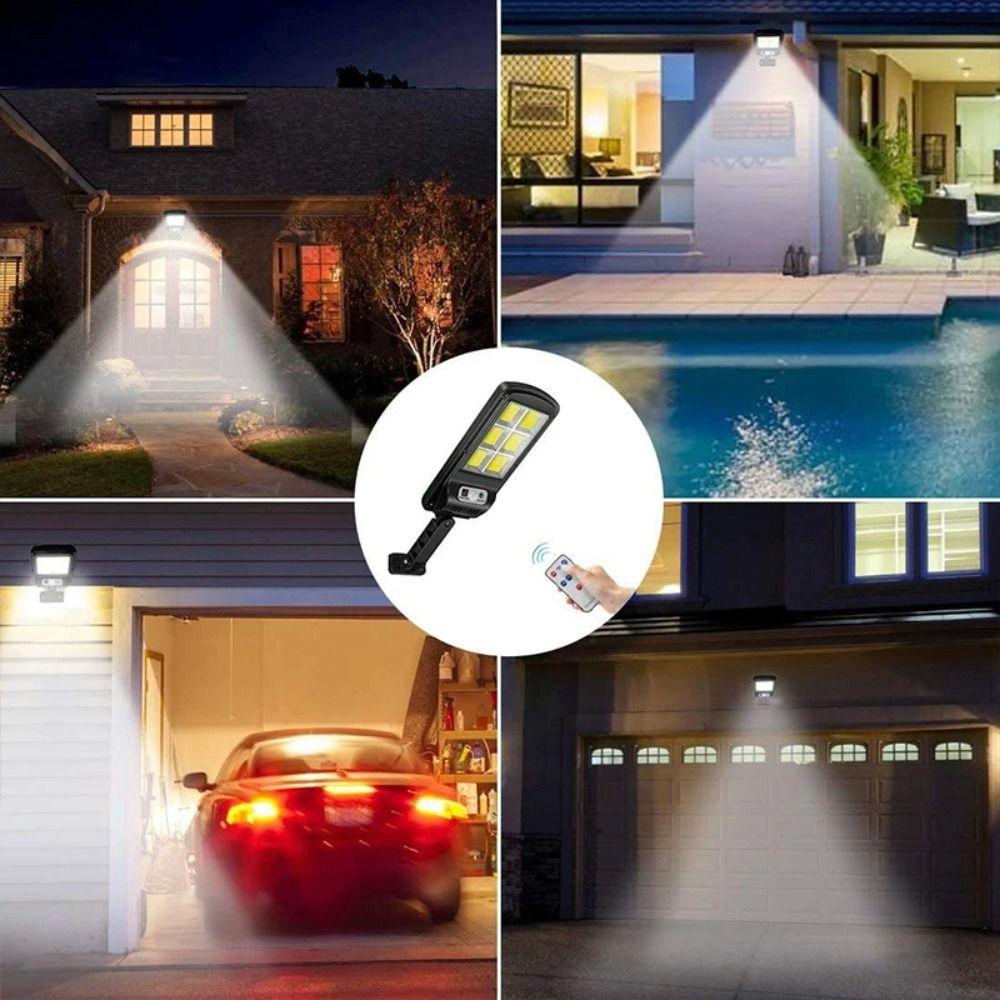3 Lighting Mode Solar Lights Solar Powered Security Wall Lighting Solar Street Light  Pathway
