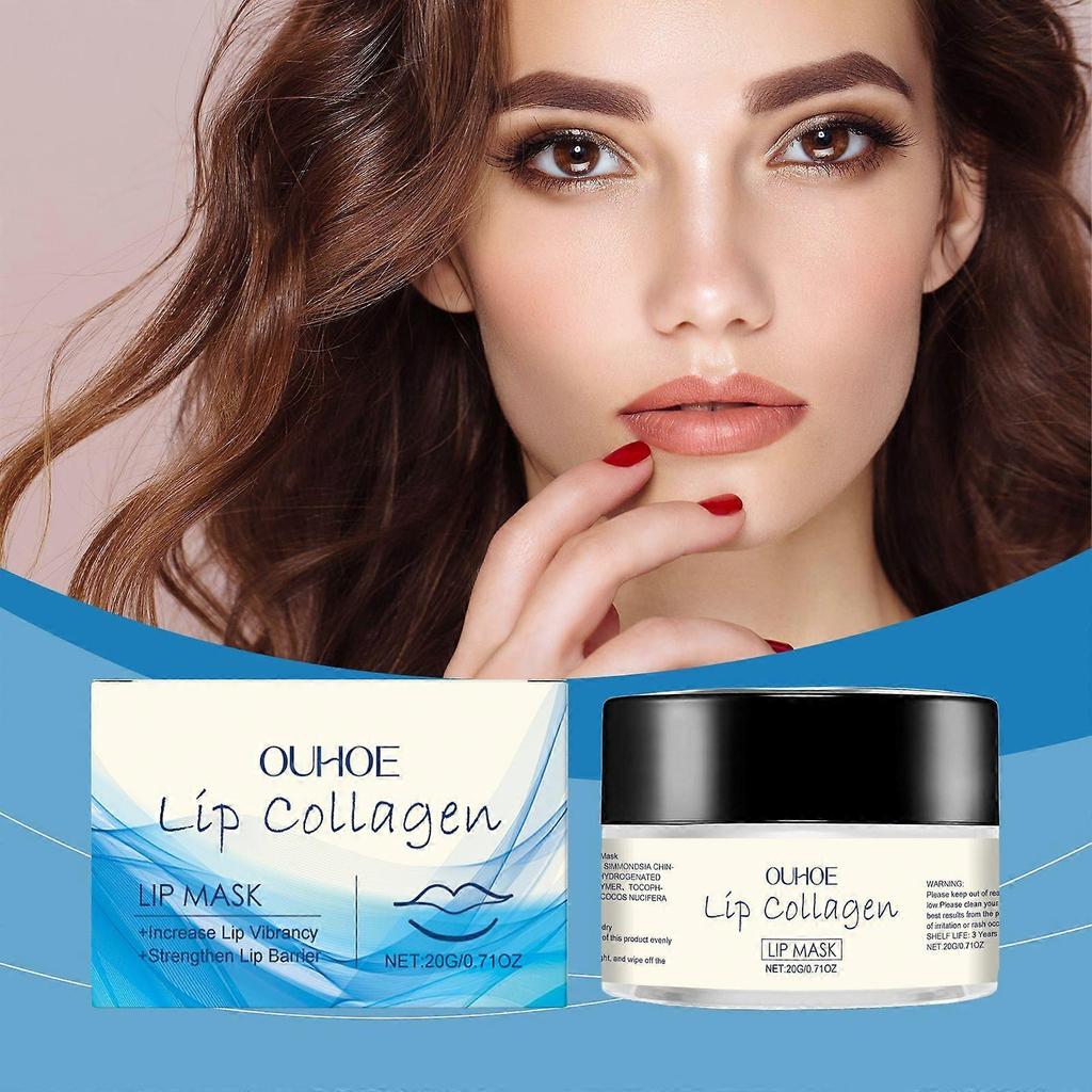 Limited time!!Ouhoe Night Nourishing Lip Mask - Nourishes And Protects Lips, Moisturizes And Hydrates, Improves Dryness, Night Care Lip Mask