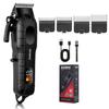 SOLIMPIA HT-671 Salon Series Professional Digital Display Cordless Hair Clipper Electric Hair Cutter Kit Wireless Hair Grooming Trimmers Set, Li-io