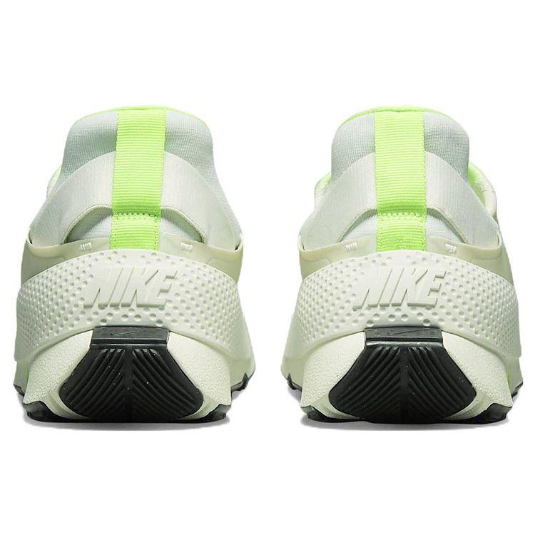 Nike GO FlyEase Phantom Ghost Green Women Sneakers White Black DR5540-004