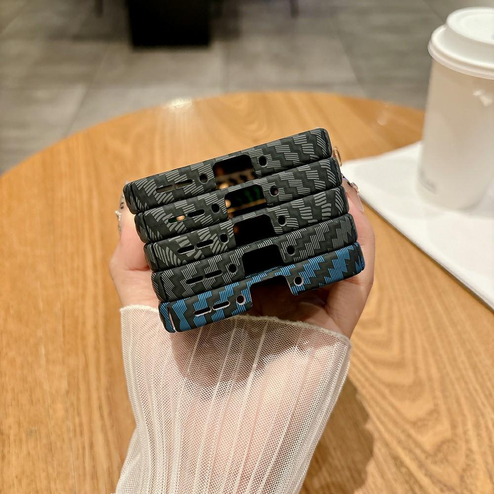 For OnePlus 13T 5G Case Hard PC Phone Cover Carbon Fiber Texture Drop Proof