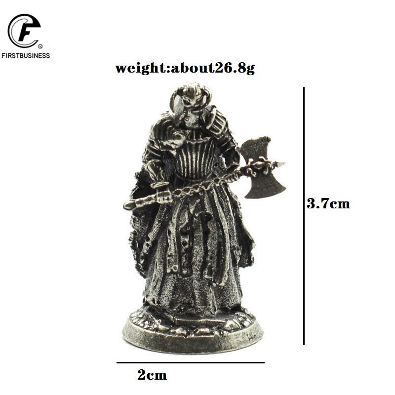 Middle Ages Legion Wraith Soliders Model Toy Figurines Miniatures Pure Copper Men Gifts Desktop Ornament Decoration Crafts Metal