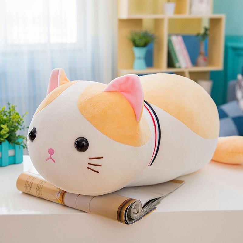 Soft Plush Toy 35/50cm Adorable Lovely Cat Giant Stuffed Animal Doll Pillow Gift