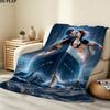1PC Titanic Patterned Flannel Blanket Suitable For All Seasons For Home Decor Warmth And Comfort Gifts Holiday Present