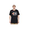 Nike Hardwood Classics Performance Logo Print Crew Neck Short Sleeve T-Shirt Men Tops Black AT2442-010