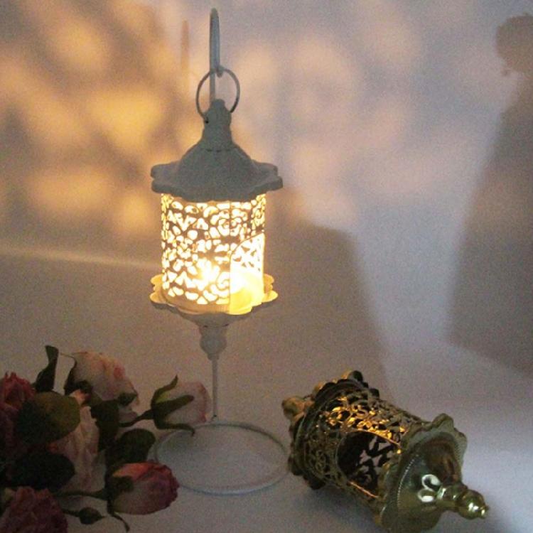Retro Iron Birdcage Hanging Lantern Tealight Candle Holders Stand With Artistic Openwork Baroques Designs Home Decors