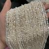 1String, White Natural Freshwater Pearls, Handmade Irregular Pearl Beads for DIY Necklace, Jewelry Making Crafts, Length 36 Cm