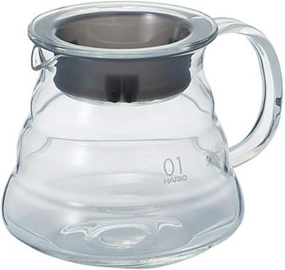 V60 Glass Server 360 Trasparente 360ml Per 1-3 Tazze Adatto al Microonde Prodotto in Giappone XGSR-36-TB
