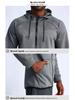 Men's Solid Zipper Hoodie & Long Pants Two-Piece Set (2024)