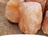 Himalayan Crystal Salt Lamp: Rose Mineral Night Light for Bedroom Bedside, European Style Desk Ornament.