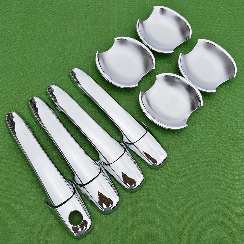 for Mazda 5 Premacy 2004-2017 Chrome Handle Cover Trim Set 2005 2007 2011 2012 2015 2016 Car Accessories Stickers Car Styling