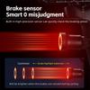 WEST BIKING Bicycle Rear Light Intelligent Brake Sensing Taillights High Visibility Type-C Rechargeable Bike LED Rear Light2