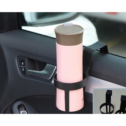 PULABO Universal Car Truck Drink Cup Water Bottle Holder Bedside Hanger, Commercial Glass Rack/Cup Dispenser