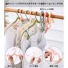 hengshao Folding Hangers, Travel Hangers with 1 Clothesline, Portable, Lightweight, Foldable, Multifunctional, Space-Saving, Travel, Business Trip, Co
