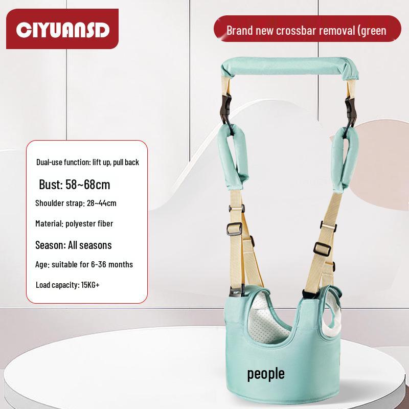 Multifunctional Breathable Baby Walking Harness with Anti-Fall, Anti-Choke, and Anti-Lost Features