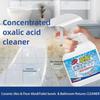 Limpiador Removedor de Ácido Oxálico de Alta Concentración 500ml Azulejos Inodoro Cerámica Suelo Manchas Cal Líquido de Limpieza Potente