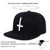 Cappelli Hip-hop Unisex Ricamo a Croce Piatto Primavera Autunno Outdoor Regolabili Casual Berretti da Baseball Cappello Parasole