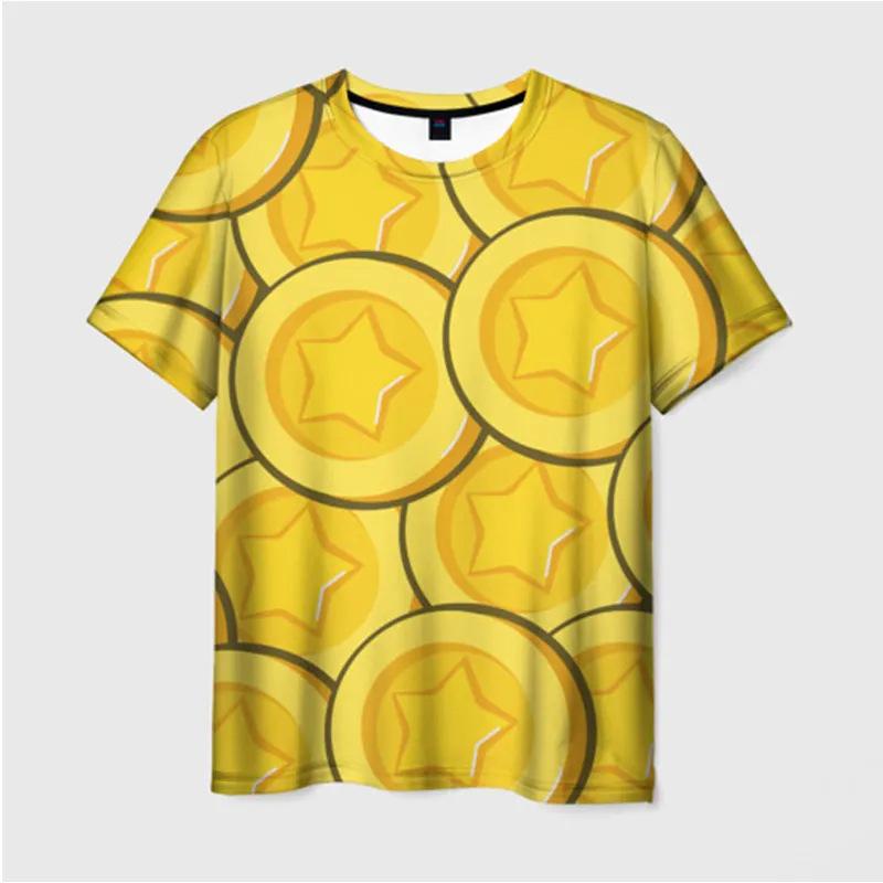 Fashionable Men's Women's Fruit Patterned T-shirts Street Hip-hop 3D Printed T-shirts