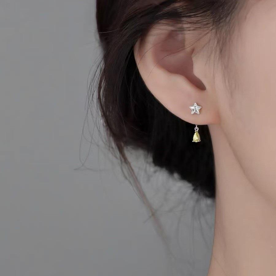 925 Sterling Silver Water Drop Earrings | Luxury Women's 2025 Style